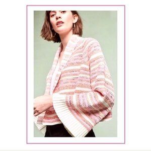 Moth Anthropologie Women's Sz. XS Mahalia Kimono Multi Knit Cardigan Sweater
